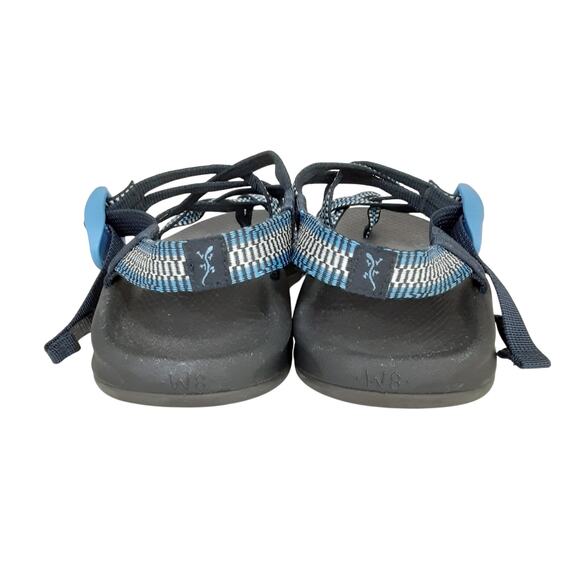 Chaco Eddy X2 Adjustable Outdoor Hiking Sandals Blue Toe Loop Women 8 Water Shoe - Picture 5 of 8
